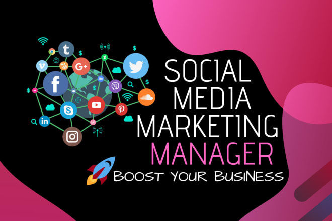 I will be your social media marketing manager and ads maker