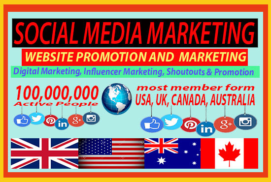 I will best promotion website on social media