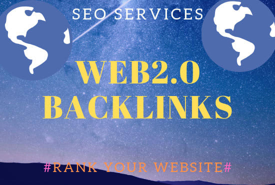 I will build 25 high authority web 2 0 backlinks with contextual links