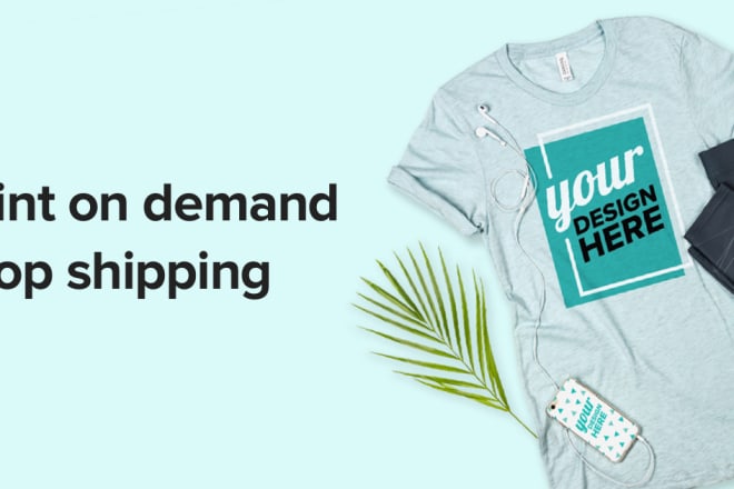 I will build a ready made print on demand store for you with shopify