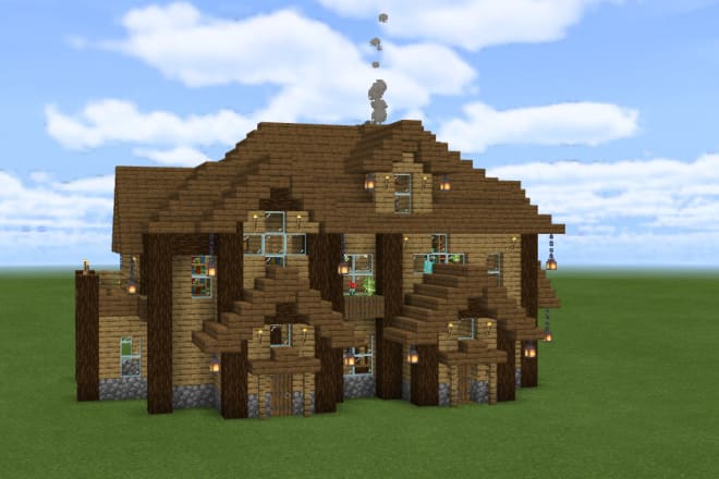 I will build anything on minecraft bedrock for you