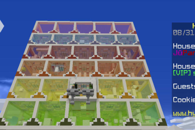 I will build hypixel housing parkour droppers etc