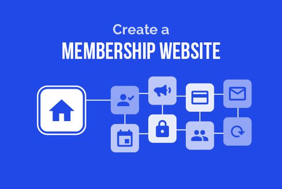 I will build membership website and subscription website