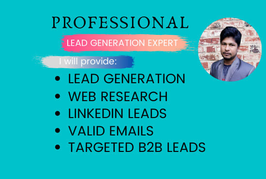 I will build your b2b lead generation and targeted list