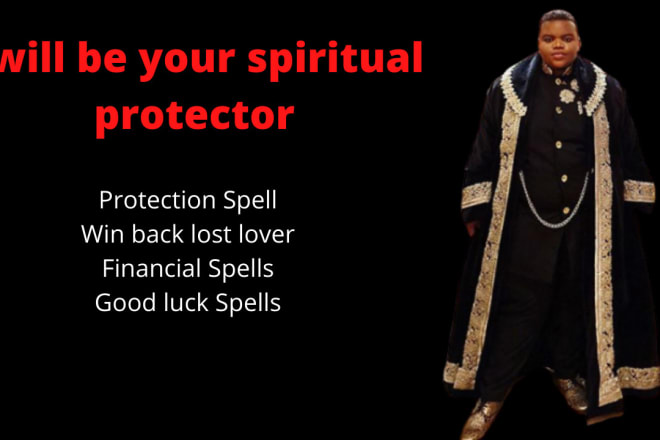 I will cast a powerful protection spell against bad luck