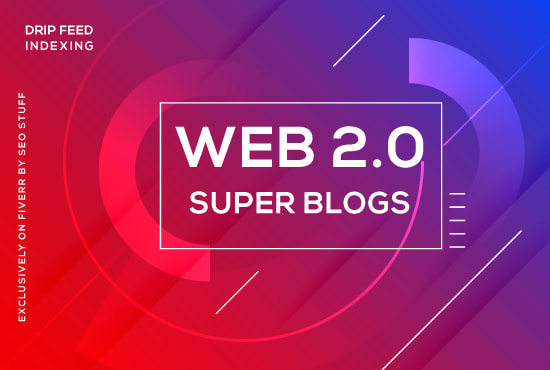 I will create 10 manually web 2 0 super blogs with login contextual backlinks