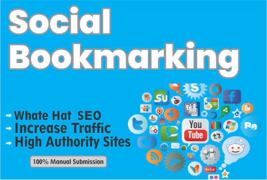 I will create 50 plus social bookmark submission backlinks