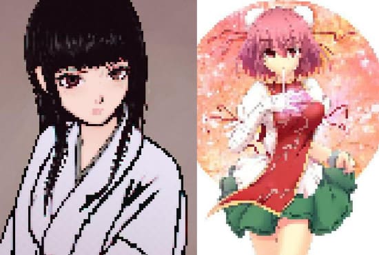 I will create 8 bit pixel art only for you