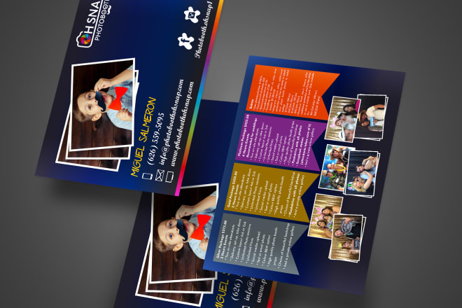 I will create a custom made flyer and brochure for your business