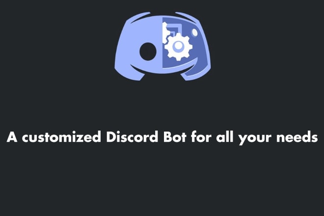 I will create a customized discord bot