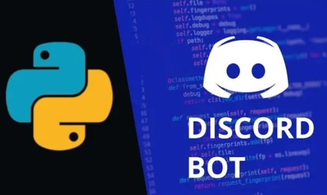 I will create a discord bot in python or nodejs
