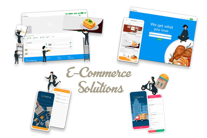 I will create a ecommerce shopping cart website