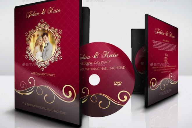 I will create a magnificent dvd and cd label cover design in HD quality