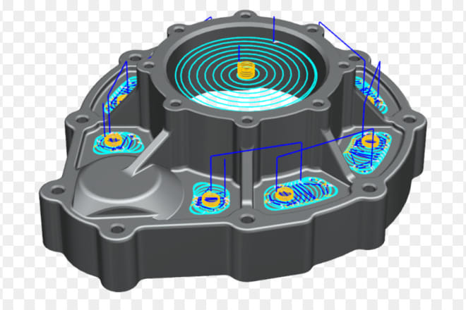 I will create a program cnc 2 and 3 machines using cad cam systems