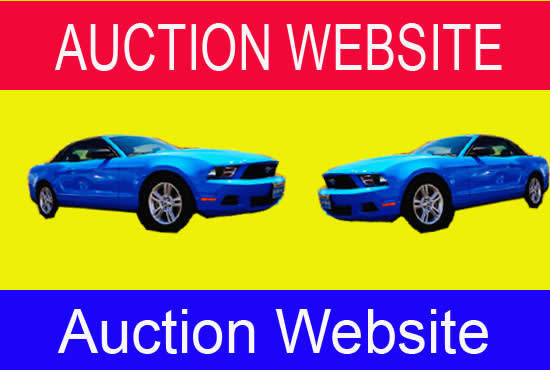I will create auction bidding website