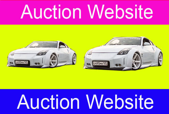 I will create auction bidding website