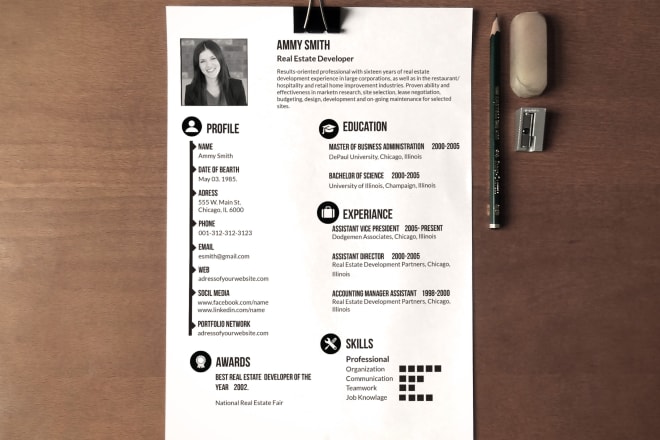 I will create awesome CV or resume design