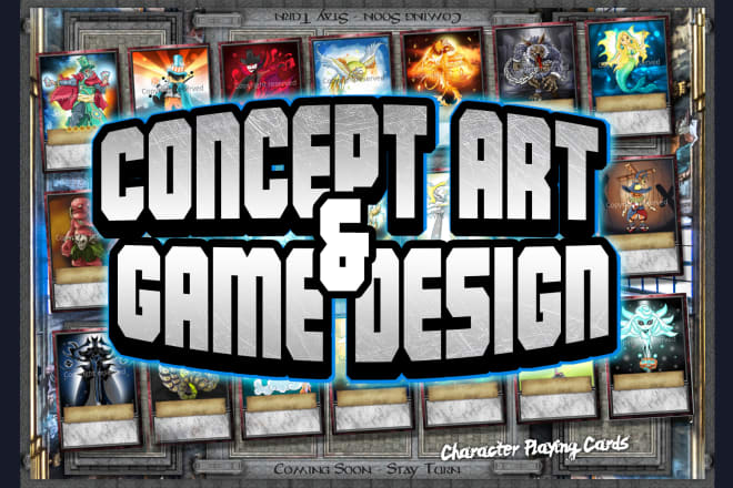 I will create concept art and game design