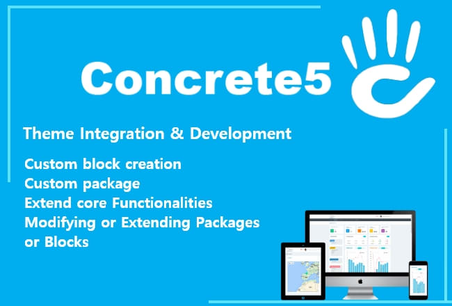 I will create concrete5 cms ecommerce websites and custom packages