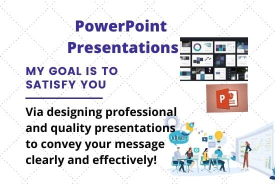 I will create cool and professional powerpoint presentations