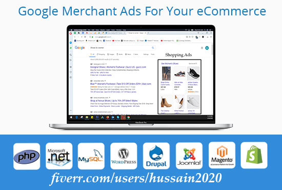 I will create data feed for google shopping ads