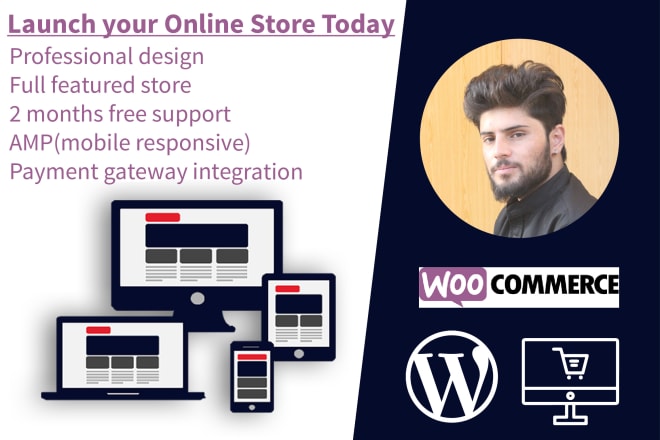 I will create ecommerce store website in wordpress woocommerce