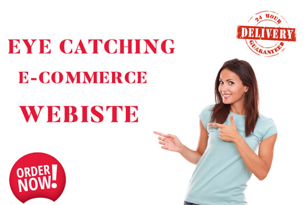 I will create ecommerce website,wordpress ecommerce website,online store,woocommerce