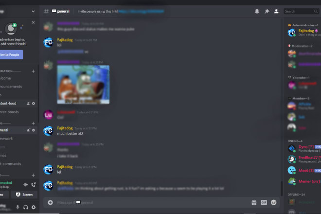 I will create edit and perfect a custom discord server