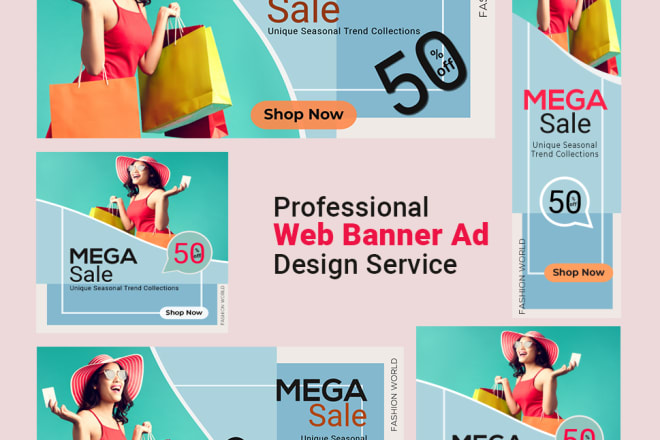 I will create exclusive extraordinary and professional web banner,ad,cover,flyer design