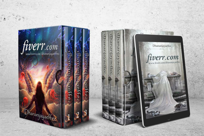 I will create eye catching 3d box set, ebook, dvd ecover from your existing 2d cover