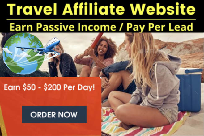 I will create full automated travel website passive income