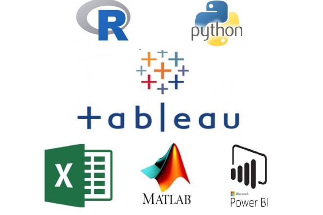 I will create interactive data visualization using tableau,d3,excel,python,r etc