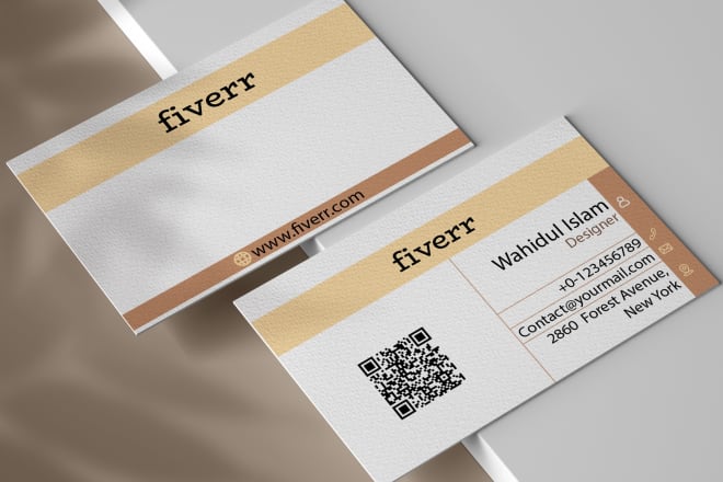 I will create professional business cards