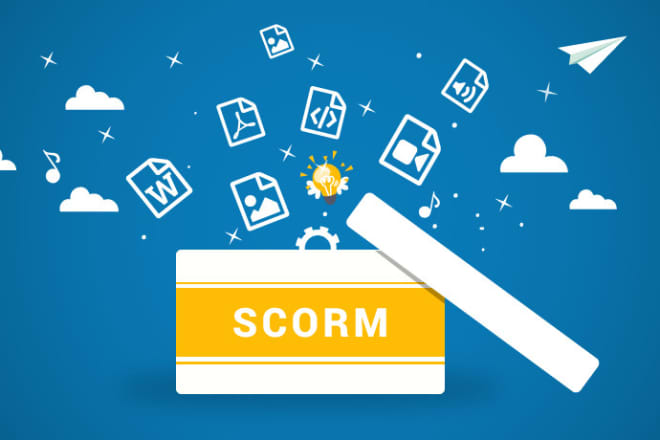 I will create scorm from your files