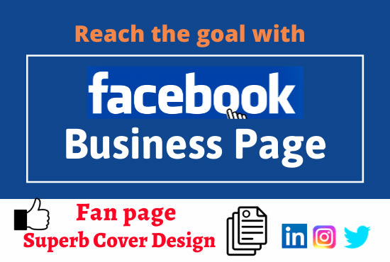 I will create, setup and optimize your facebook business page