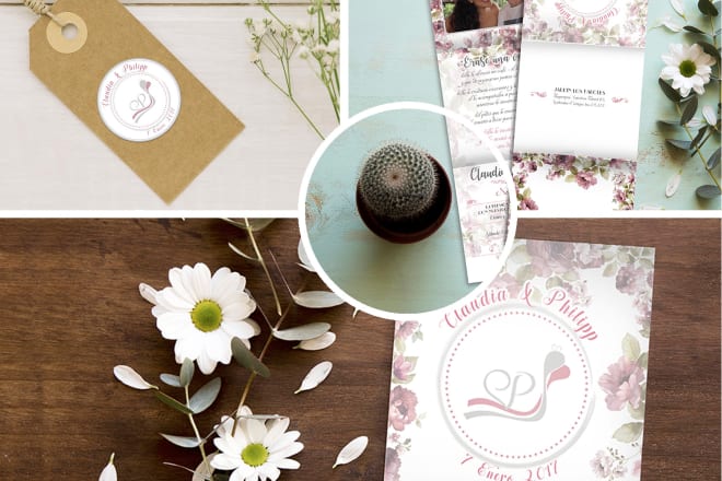 I will create stylish invitations and postcards for your event