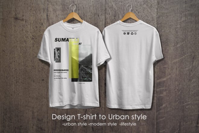 I will create t shirt design for urban style