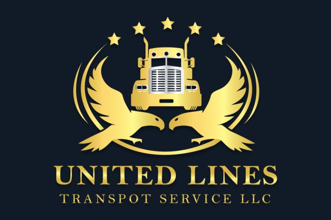 I will create unique transport, trucking and logistics logo