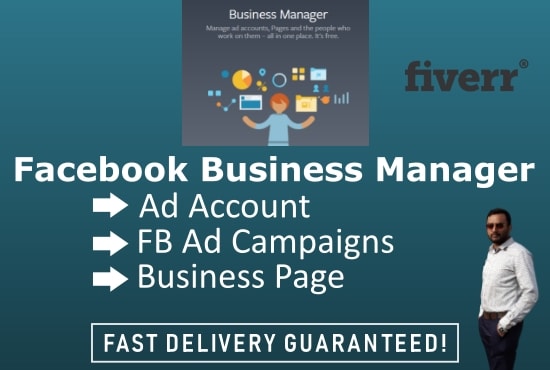 I will create your own facebook business manager and ad account