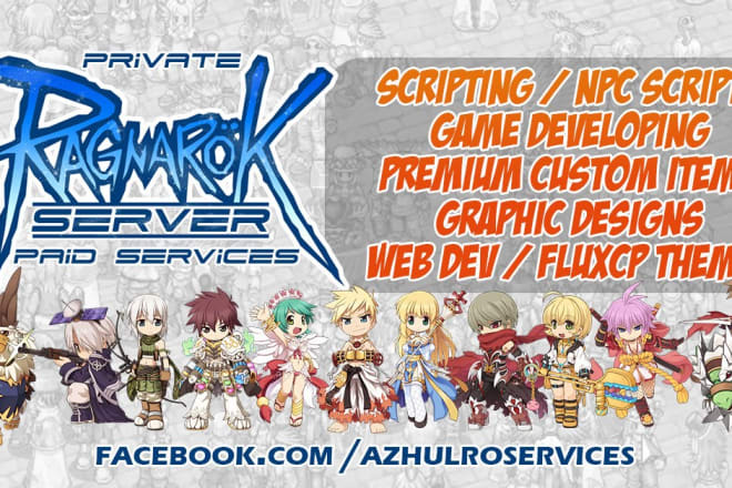 I will create your own private ragnarok online server