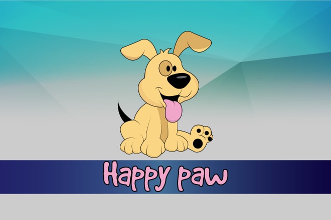I will creative puppy mascot logo