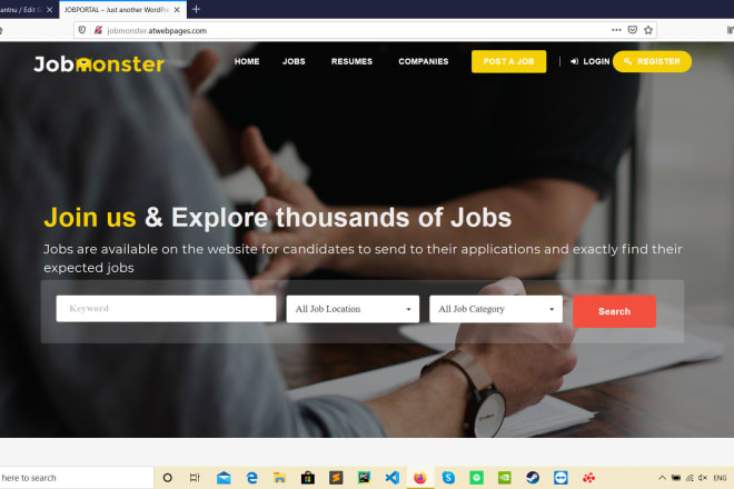 I will deliver a job portal website