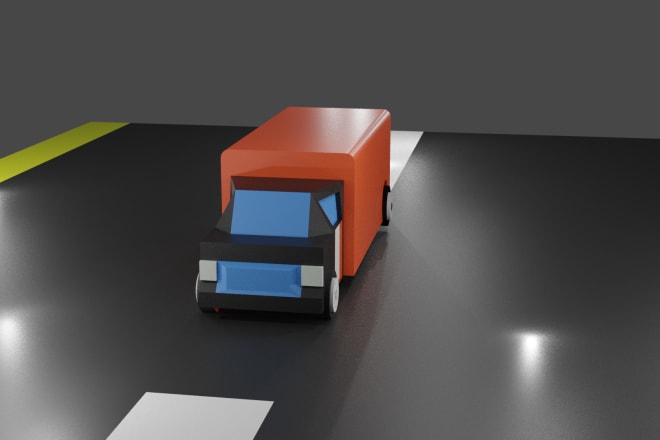 I will design 3d truck wraps