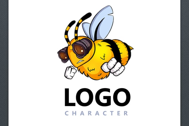 I will design a cartoon mascot logo character