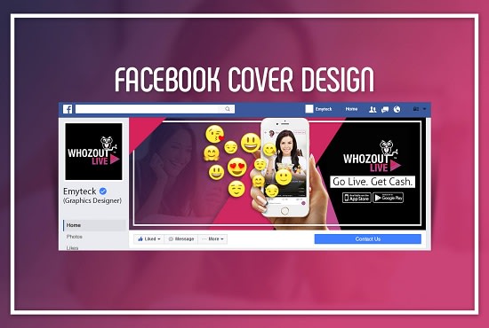 I will design a facebook cover photo banner