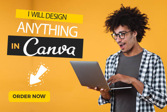 I will design a killer graphics using canva design platform