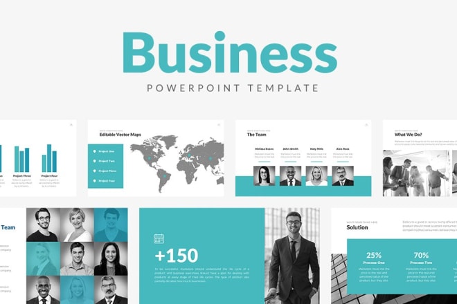 I will design a premium business powerpoint for your company