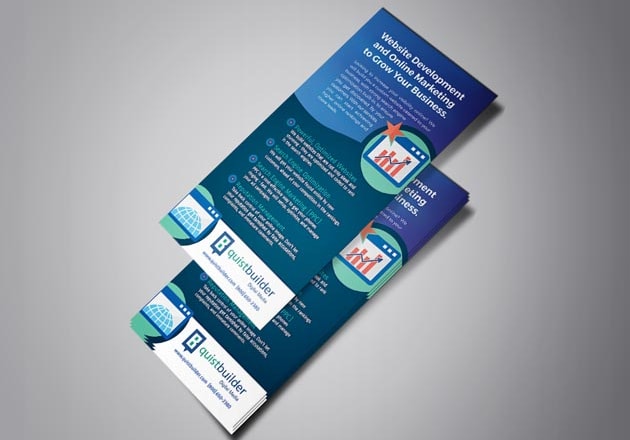 I will design a professional quality flyer