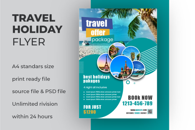 I will design an amazing extraordinary flyer within 24 hours