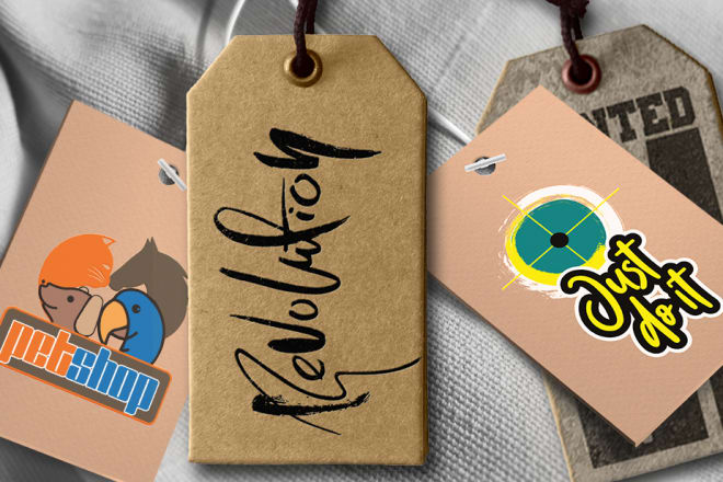 I will design apparel labels, hang tags, care labels